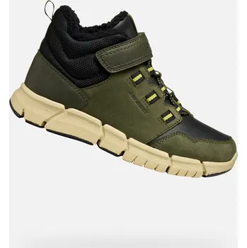 Dámská treková obuv Chlapecká kotníková obuv Geox Flexyper B ABX khaki 36