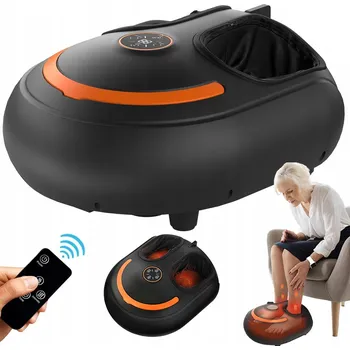 Masážní přístroj ELEKTRICKÝ MASÉR NA NOHY SHIATSU 4 REŽIMY MASÁŽE 5 ÚROVNÍ TLAKU