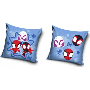Povlak na polštářek Povlak na polštáře 40 x 40 cm Carbotex Spidey a Super-Kumple