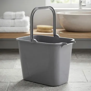 kbelík Plastový obdélníkový kbelík na mop ALTOM DESIGN 12 l šedý