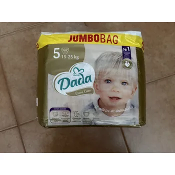 Plena Dada Extra care bag vel. 5 - 68 ks (15-25 kg) - poškozený obal