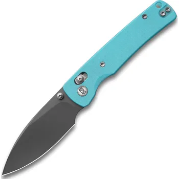 Miguron Vakor Gray PVD 14C28N Blade Blue G10 Handle