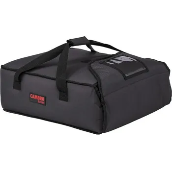 Cambro | Taška na pizzu 420 × 460 × 165 mm, černá (Taška na pizzu 3x35 cm, nebo 2x40 cm)
