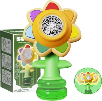 Bublifuk STROJ NA MÝDLOVÉ BUBLINY VÝROBNÍK BUBLIN MÝDLOVÉ BUBLINY LED PODSVÍCENÍ