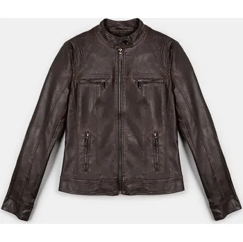 Baťa dámská bunda na zip hnědé, vel. M