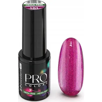 Přípravek na nehty Růžový hybridní lak Excellent PRO Colors HemaFree 101 DIAMOND BLOSSOM 7g