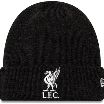 Čepice kulich NEW ERA Core cuff beanie LIVPOL BLKWHI velikost kšiltovek YOUTH