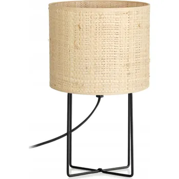 Lampička Stolní lampa Luminex RATTAN černá 60 W