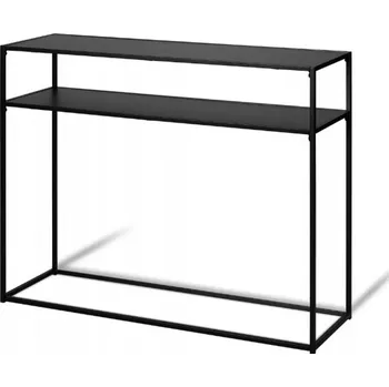 Konferenční stolek Konzolový Stolek Livarno Home černá kovová 100 x 79 x 32 cm