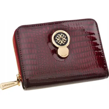 Peněženka Monnari dámská peněženka z pravé kůže červená