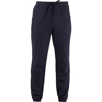 Pánské kalhoty Pracovní kalhoty do pasu pánské jogger střih - tmavě modrá - L