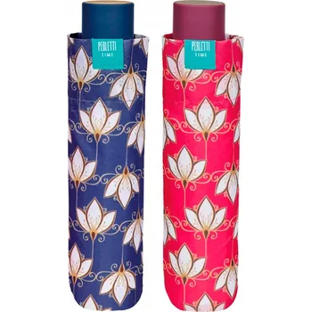 Deštník Perletti automatický skládací deštník s pouzdrem, vícebarevný