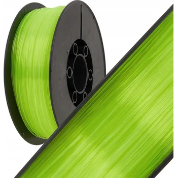 Filament Filament Plastspaw PLA 1,75 mm 1 kg Crystal Neon