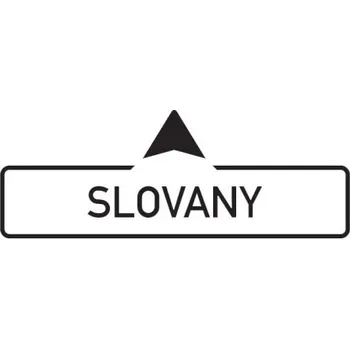 Dopravní značka Dopravní značka IS4a - Směrová tabule