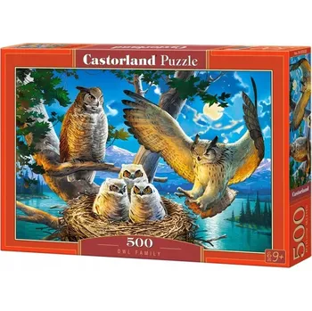 Puzzle Puzzle Castorland 500 dílků Puzzle 500 Owl Family
