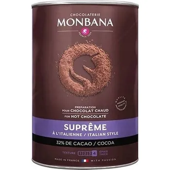 Čokoláda Čokoláda k pití Monbana Supreme plechovka 1 kg
