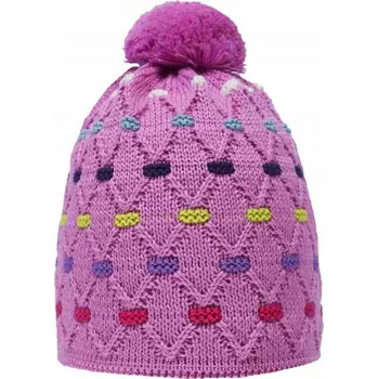 Čepice Dívčí Čepice , růžová, bambule , Döll, vel. 45