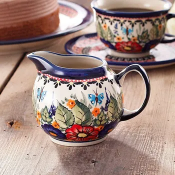 Konvička na mléko Keramická konvička na mléko Bolesławiec 250 ml - dek. 149 ART.