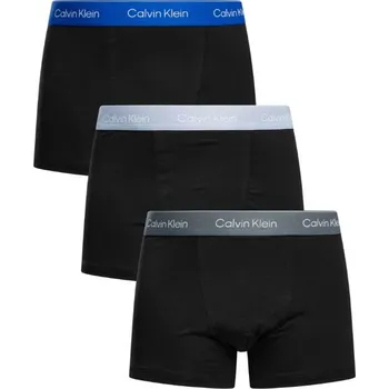 Boxerky Pánské boxerky CALVIN KLEIN-3 PACK - Relaxed Fit Trunk Boxer 3-Pack Černá XL