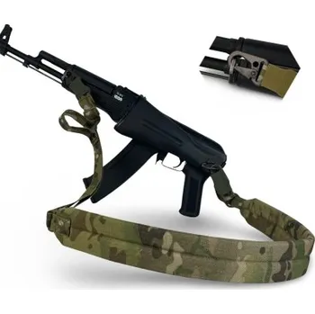 Polstrovaný jedno/dvoubodový taktický popruh RAGNARR - Multicam