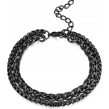 Náramek Náramek Easy Double - Černá KP-32659