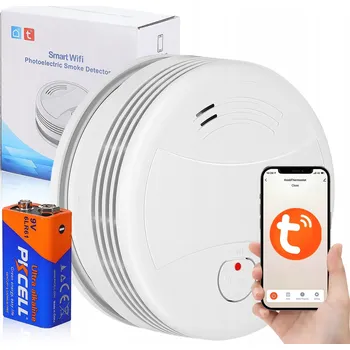 Hlásič požáru HLÁSIČ KOUŘE POŽÁRNÍ HLÁSIČ WIFI ALARM BEZDRÁTOVÝ HLÁSIČ TUYA HAPPYYAMI