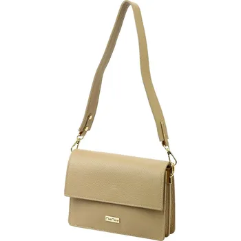 Kabelka Kožená kabelka MiaMore béžová KZ2254479