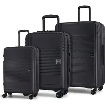 Sada cestovních kufrů ROCK Lincoln - černá