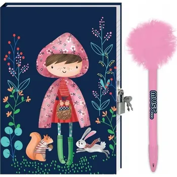 Zápisník A5 Diakakis Červená Karkulka, vícebarevný