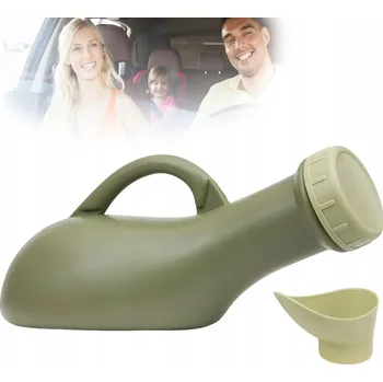 Nádoba na moč Turistická nádoba na moč, sanitární láhev pro muže, 1000 ml