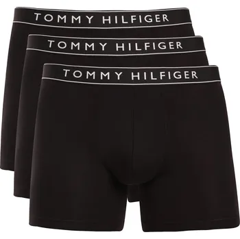 Boxerky 3PACK pánské boxerky Tommy Hilfiger černé (UM0UM03880 0WE) M UM0UM03880 0WE Možnost vrácení zboží ZDARMA do 120 dnů!
