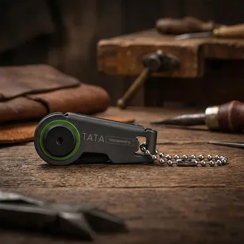 Přívěsek na klíče s nožíkem ALTOM DESIGN TATA NIEZAWODNY 8 cm