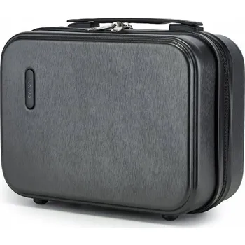 Toaletní kufřík na zavazadlo KONO - ABS+PC - 9,6 L - šedý