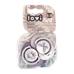 Lovi Silikonový symetrický dynamický dudlík 6 -18 m 2 ks