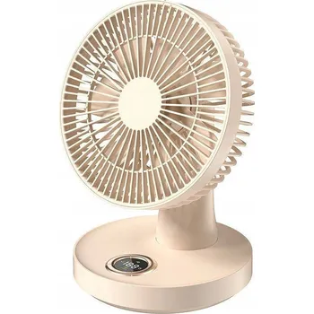 Domácí ventilátor Ventilátor / stolní ventilátor LLD-F77 béžový