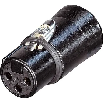 Elektrický konektor NEUTRIK NC3FXX-B-WOB