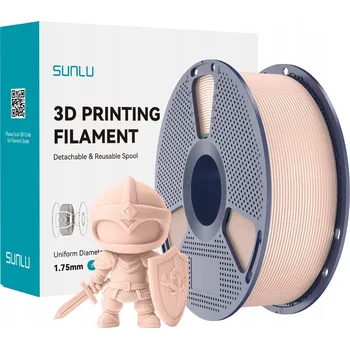 Filament SUNLU PLA+ 1,75 mm 1 kg Béžová / Béžová
