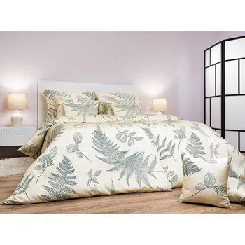 Povlečení bavlna Kapradí banán 140x200, 70x90 cm II.jakost