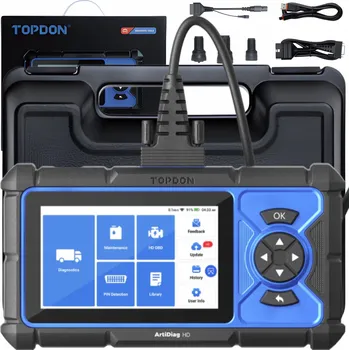 Autodiagnostika DIAGNOSTICKÝ TESTER TOPDON ArtiDiag HD PRO NÁKLADNÍ VOZIDLA, STAVEBNÍ STROJE A TIR
