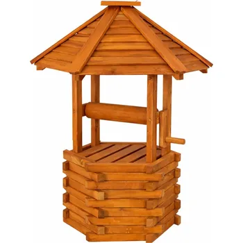 Zahradní dekorace Zahradní dekorace dřevěná studna WIKI 130 cm masivní 130 cm | masivní dřevo | rustikální zahradní dekorace