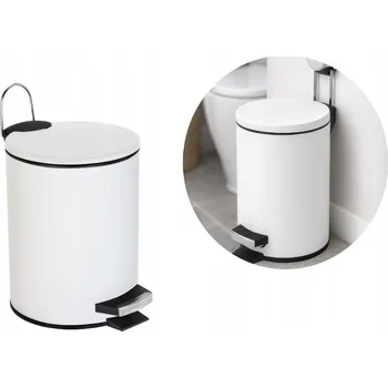 Odpadkový koš Odpadkový koš Galicja KEVIN 3 l bílý