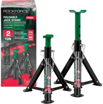 Nakládací rampa pro vozidlo ROCKFORCE Podpěry montážní skládací 2T 278-366mm 2ks