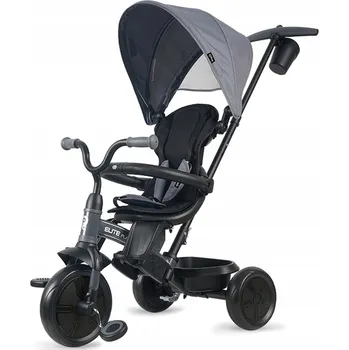 Dětská tříkolka Tříkolka MILLY MALLY Qplay Elite Platinum Grey