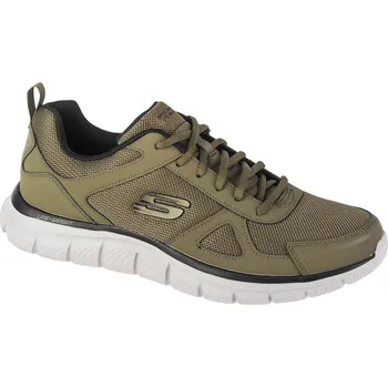 Pánská obuv Khaki pánské tenisky Skechers Track-Scloric 52631-OLBK Velikost: 41
