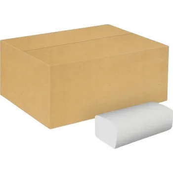 Papírový ručník Papírové ručníky skládané ZZ Velvet dvouvrstvé superabsorpční bílé 3000 ks