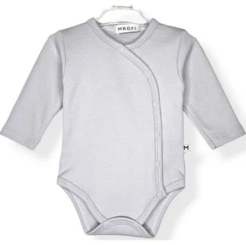 Kojenecký body Mrofi Pure Organic Body zavinovací douhý rukáv Star - 62