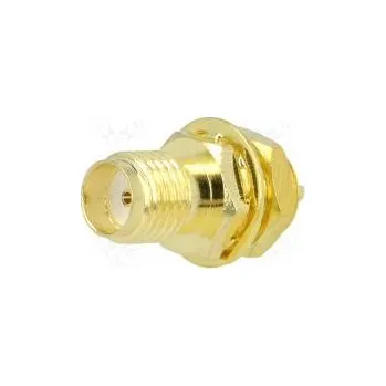 Elektrická zásuvka Zásuvka SMA zásuvka přímý pájení do panelu,zkroucený