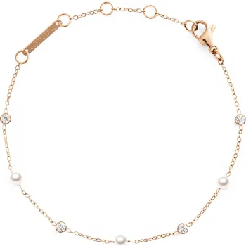 Náramek Daniel Wellington Náramek se Swarovski perlami Pearl DW00401953 + 2 měsíce na vrácení zboží