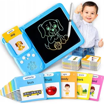 Čtečka paměťových karet ČTEČKA KARET UČENÍ ANGLIČTINY 224 SLOVÍČKA POLSKÝ ANGLIČTINA FISZKI TABLET