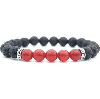 Náramek Náramek Ornella - Černá/Červená KP-33389